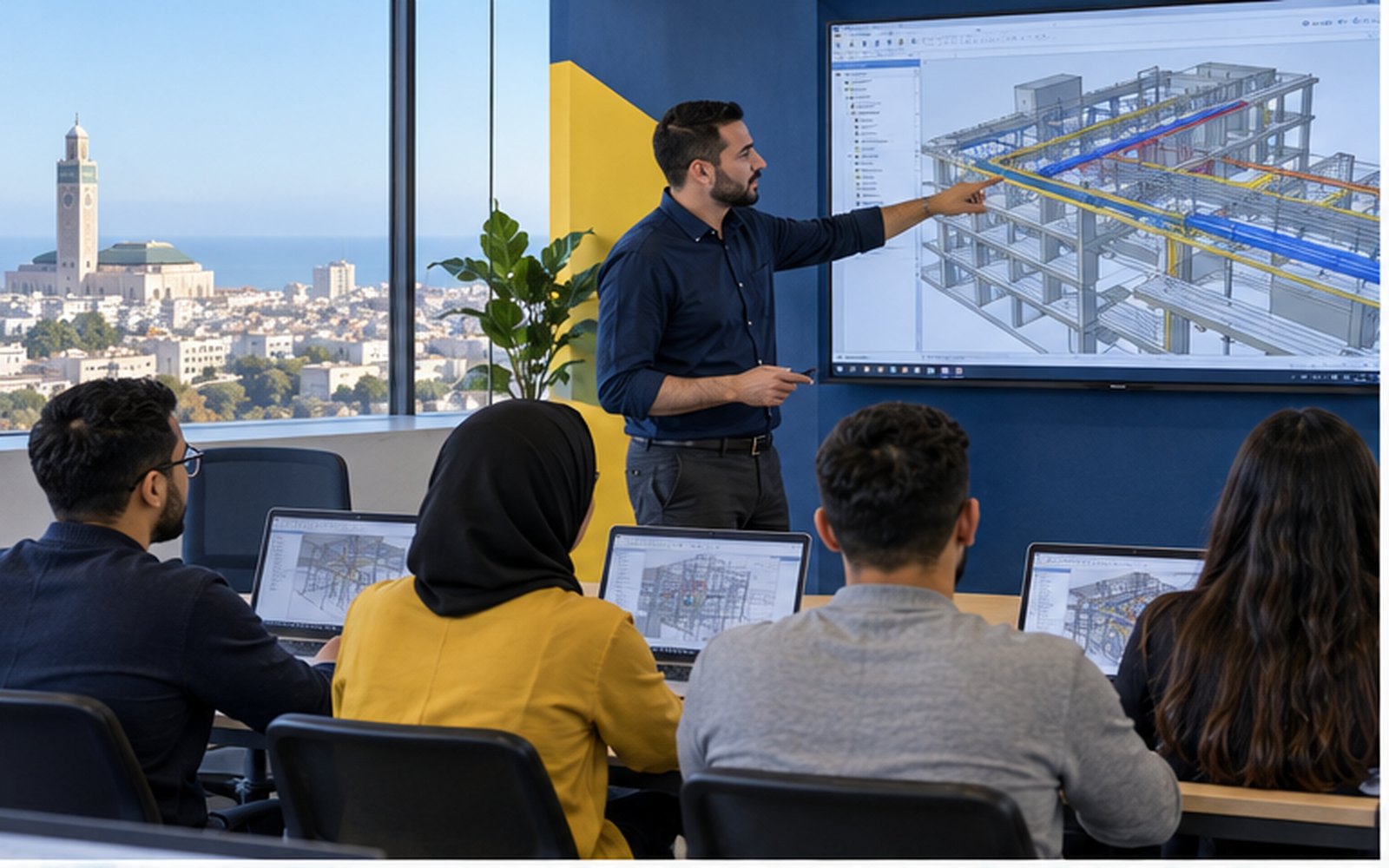 Formation Revit MEP électricité à Casablanca