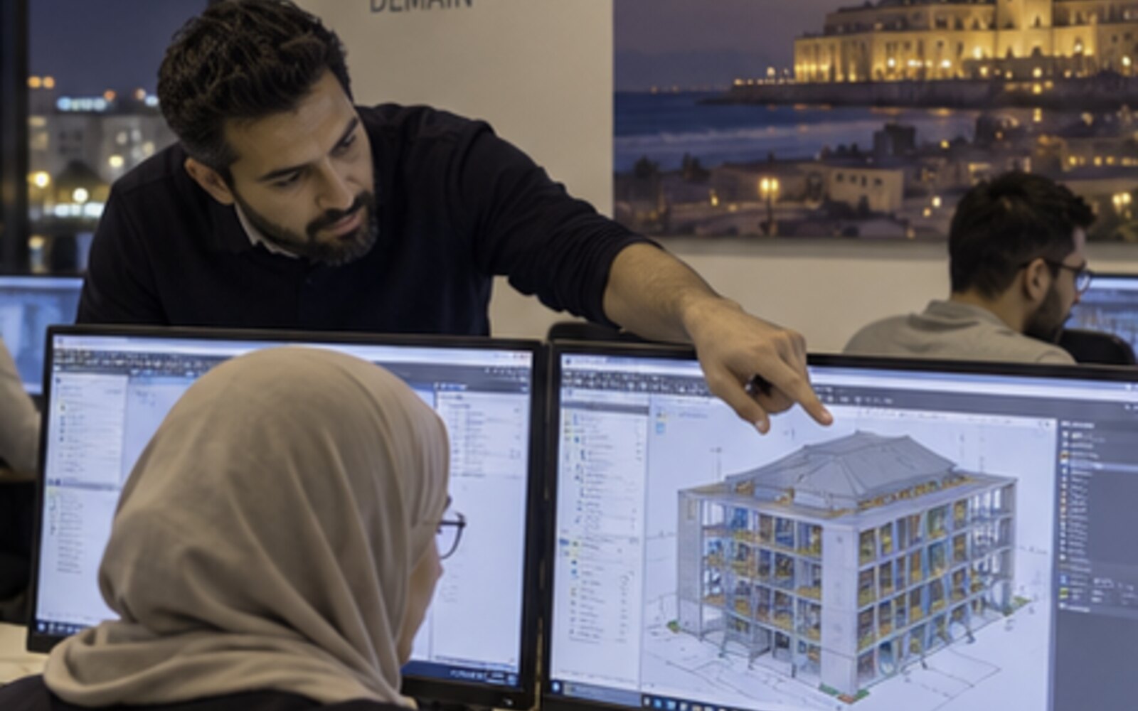 Coordination architecture structure et MEP en formation BIM